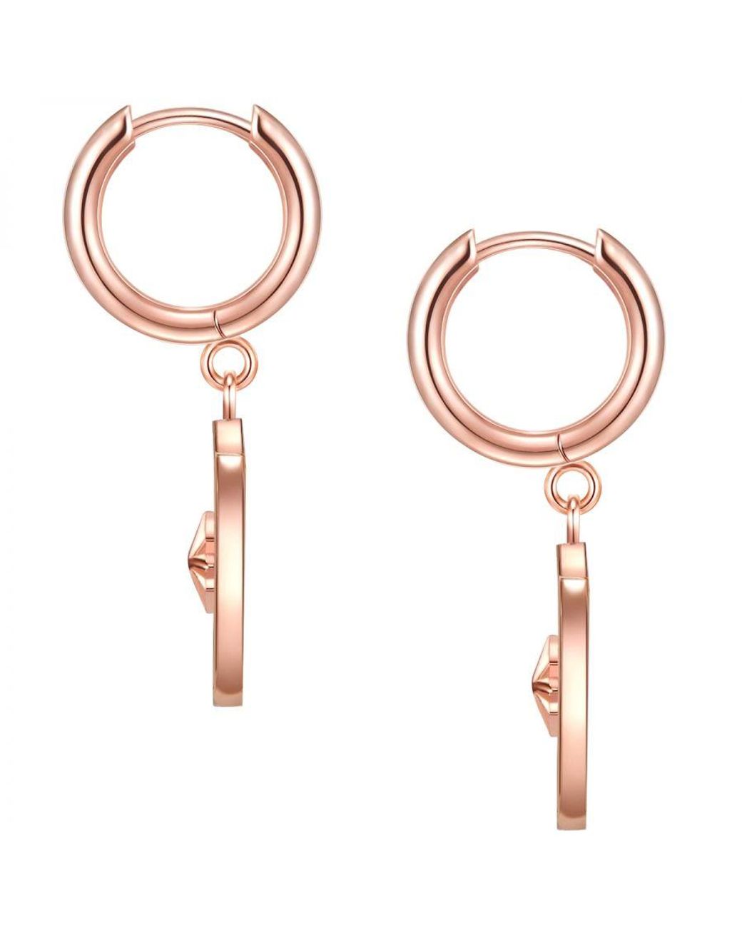 Valero Pearls White Stainless Steel Earring
