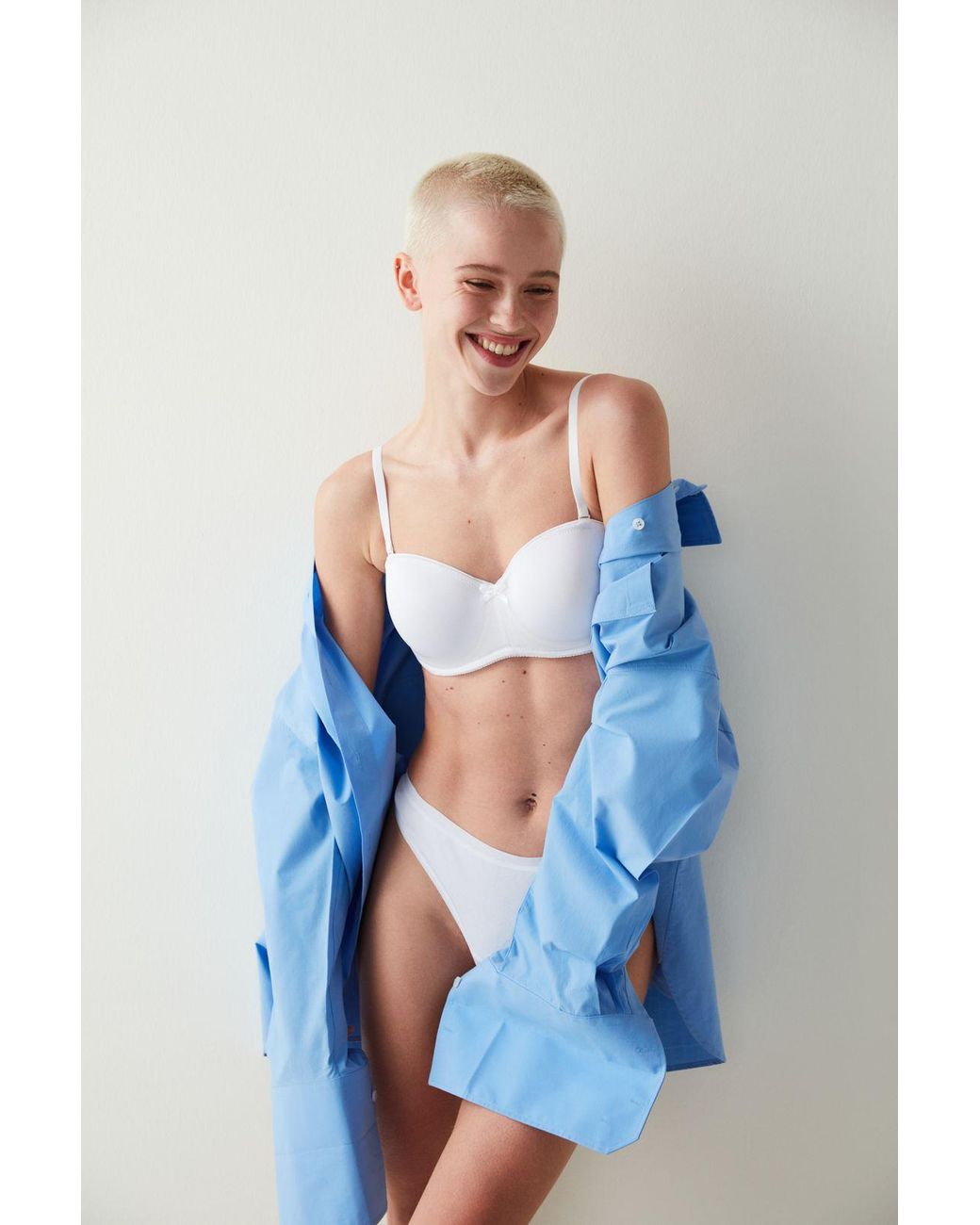 Penti White Underwire Bralette With Removable Straps