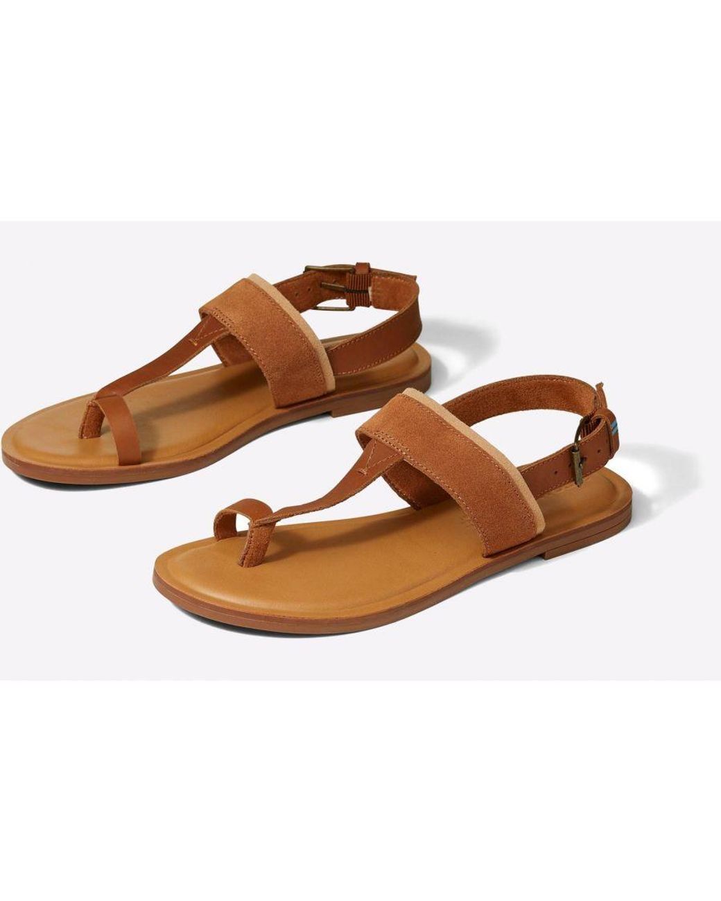 TOMS Brown Bree Sandals