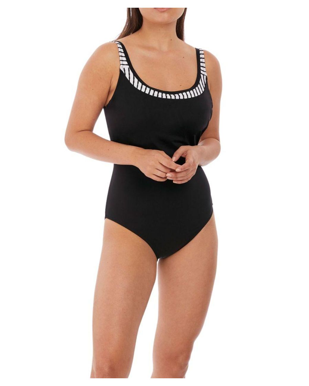 Fantasie Black San Remo Scoop Back Swimsuit