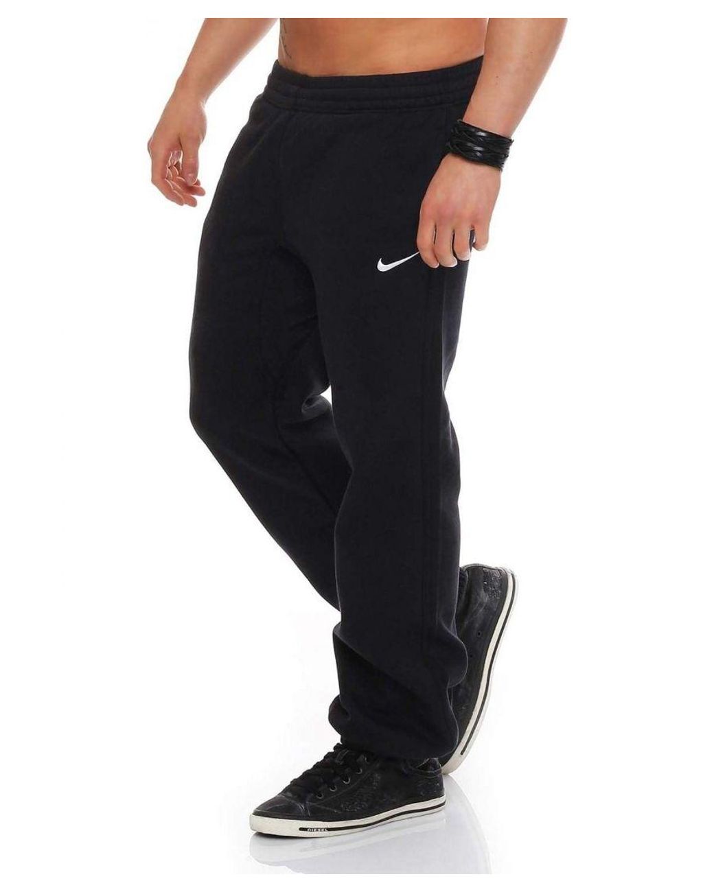Nike Blue Club Swoosh Cuff Joggers for men