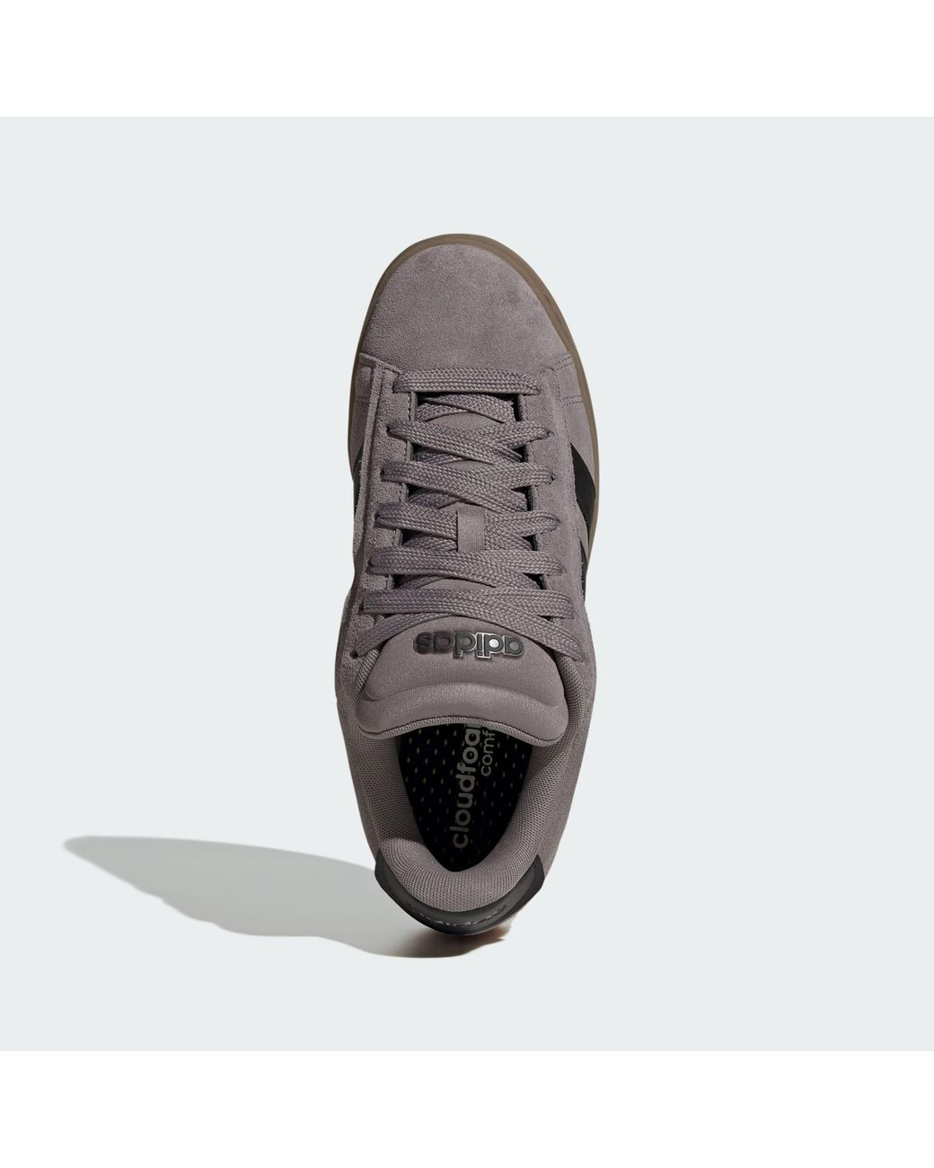 Adidas Gray Grand Court Alpha Shoes