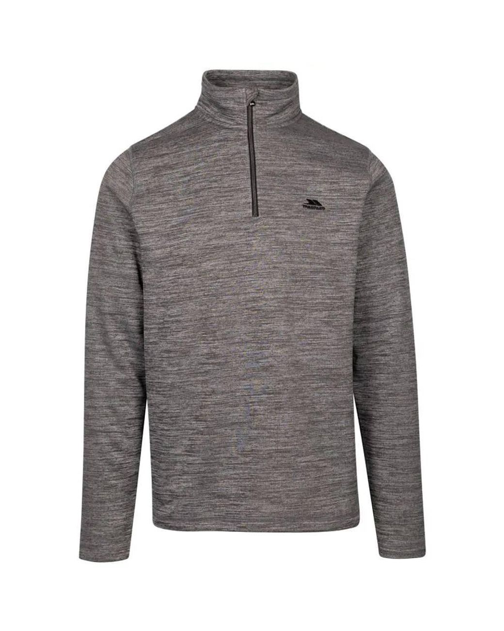 Trespass Gray Frimley Marl At200 Fleece Jacket for men