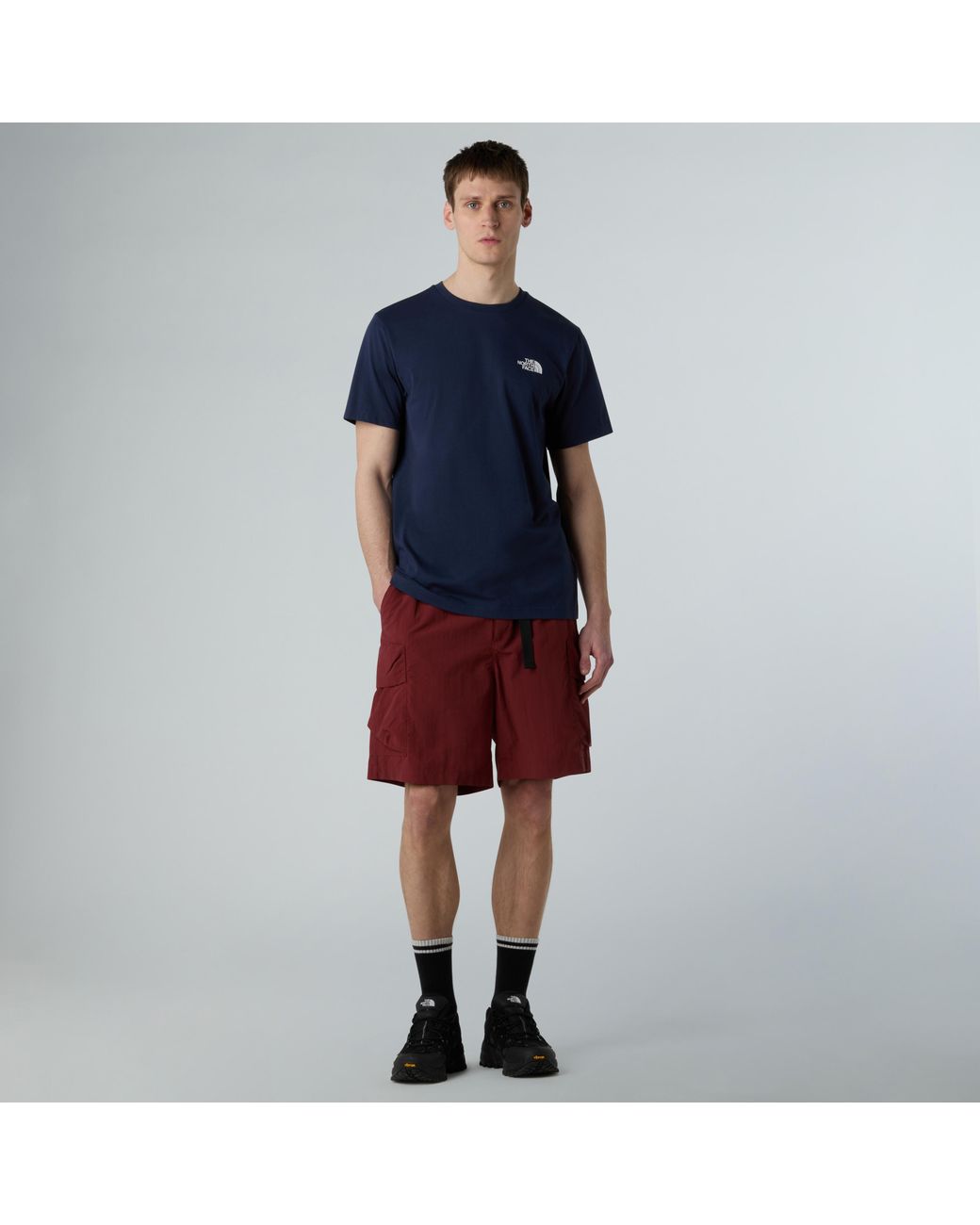 The North Face Blue Simple Dome T-Shirt Summit for men