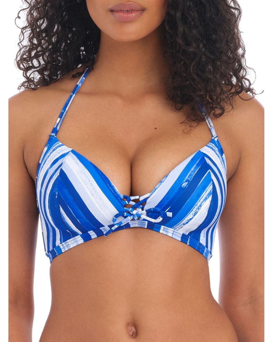 Freya Blue Ladies Bali Bay Soft Triangle Bikini Top