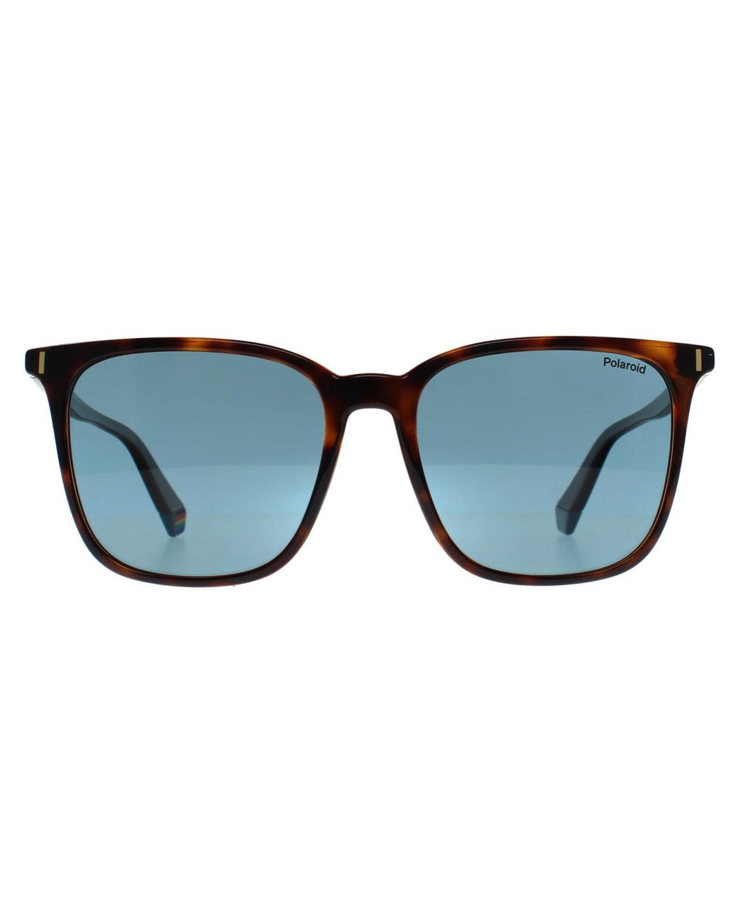 Polaroid Blue Square Havana Polarized Pld 6226/S