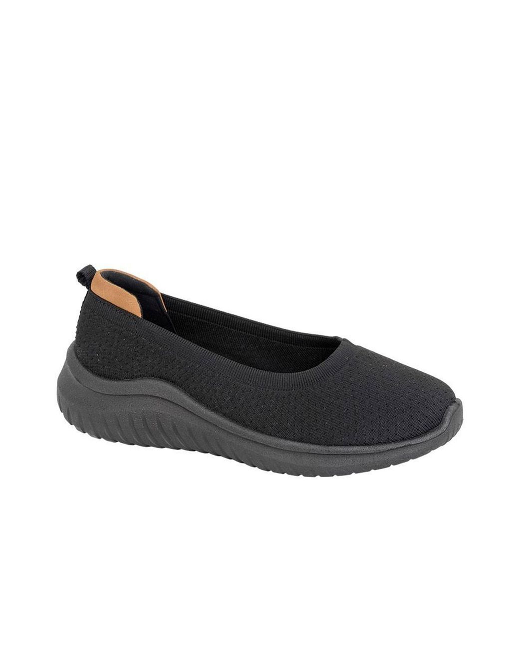 Boulevard Black Lalia Slip On Shoes