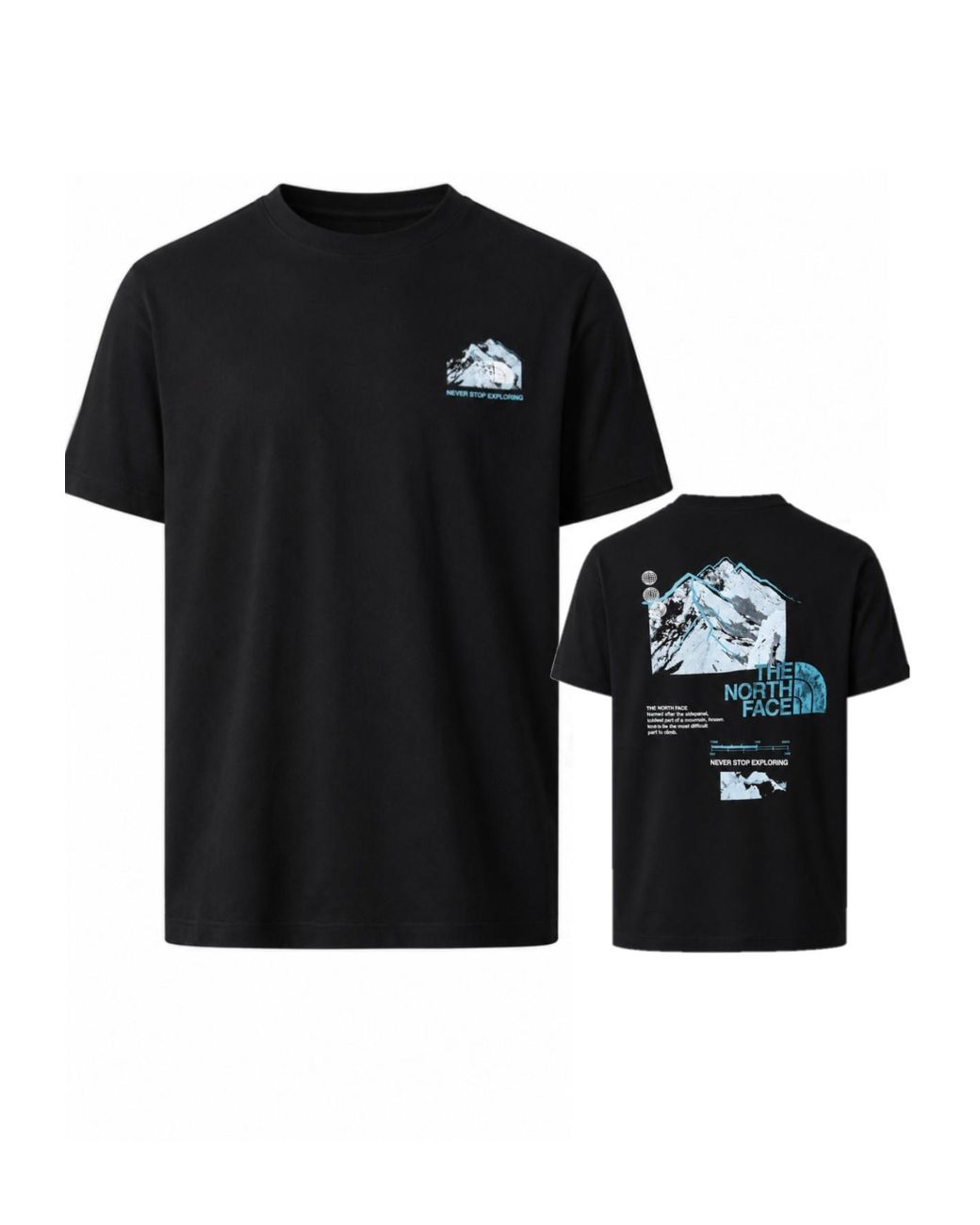 The North Face Black Dark Matter T-Shirt for men