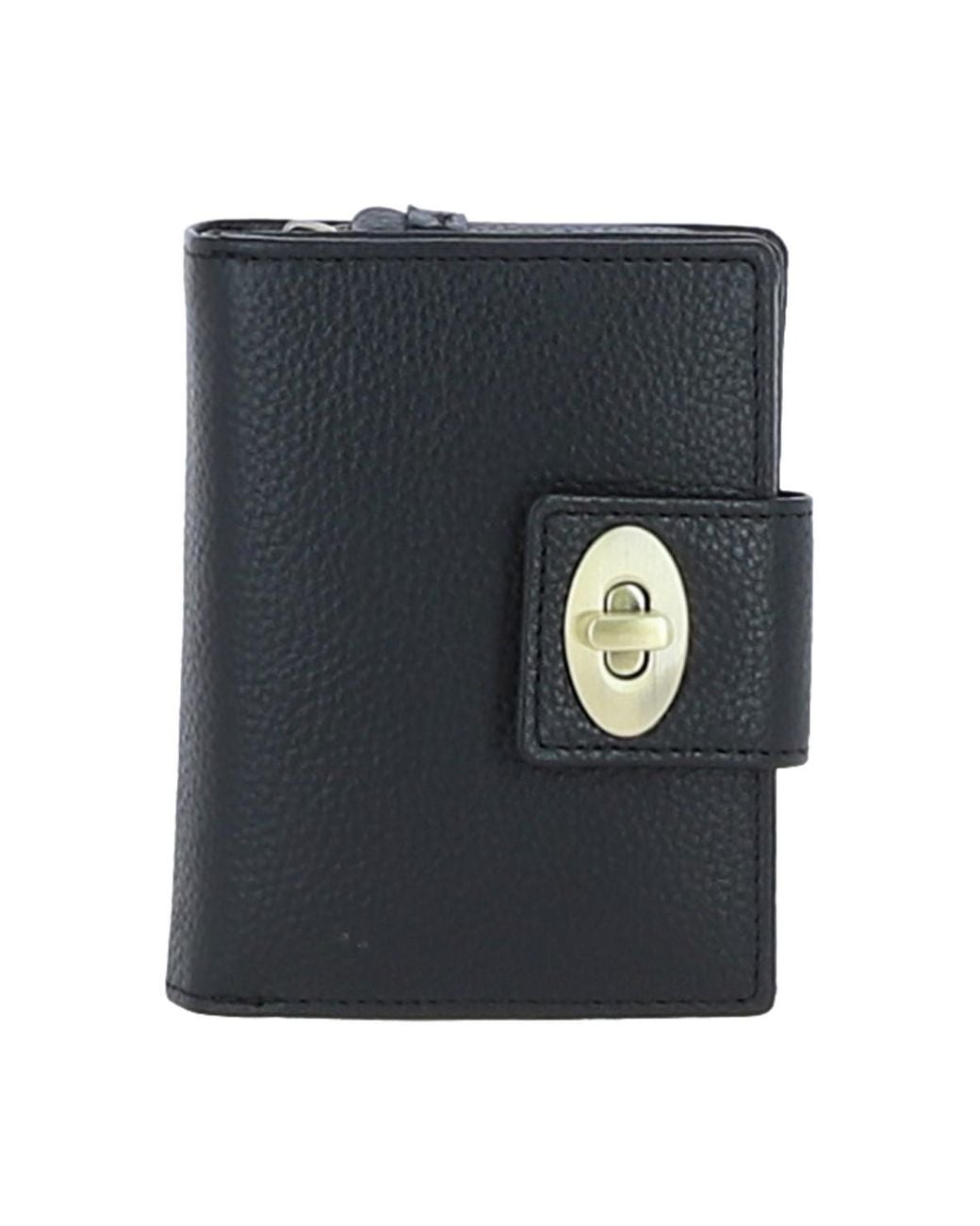 Ashwood Leather Black Elegant Real Purse
