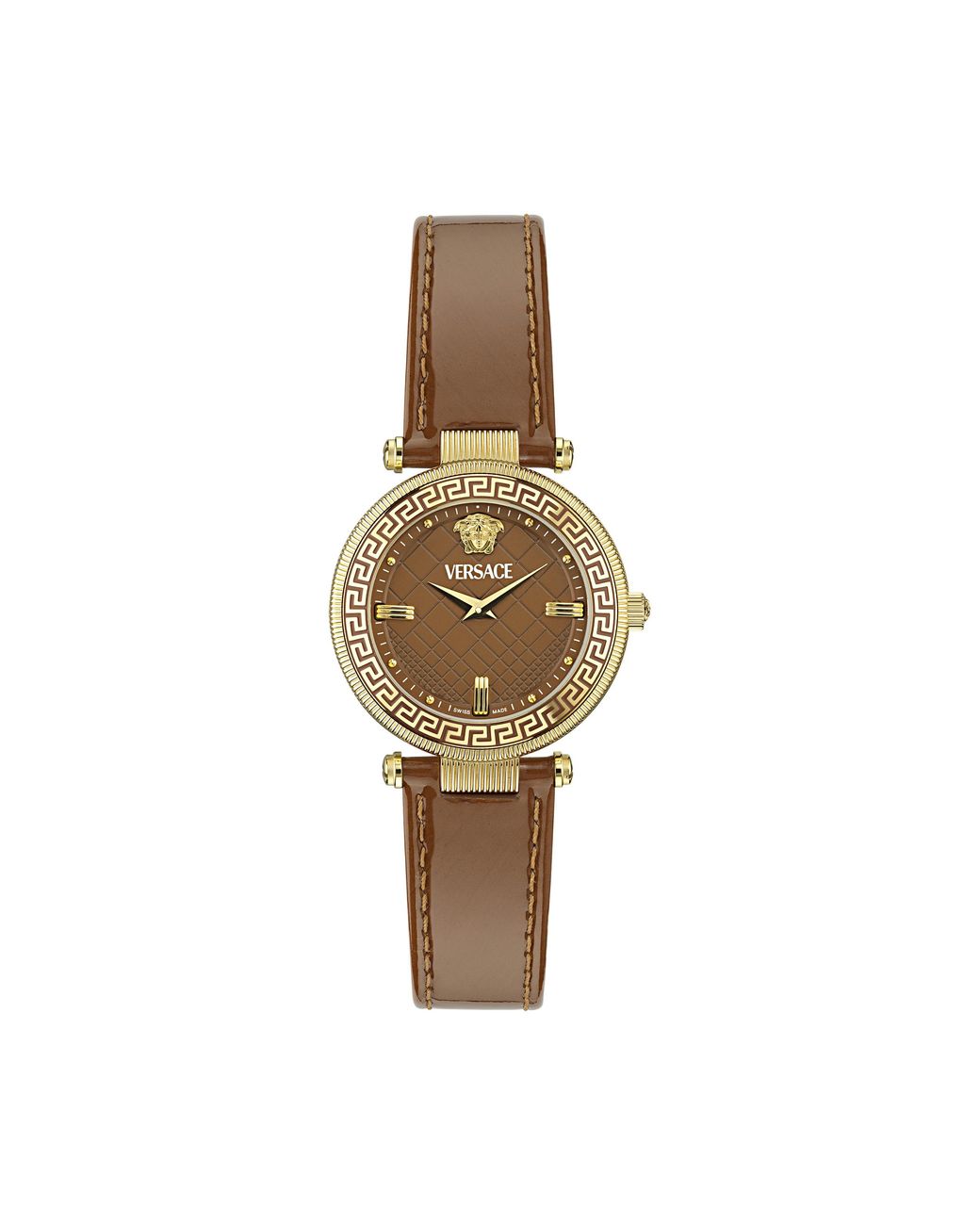 Versace Metallic Reve Watch Ve8B00124 Leather (Archived)