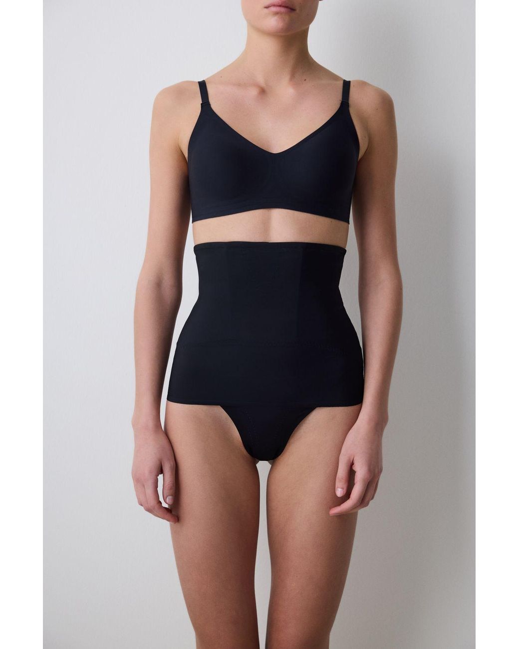 Penti Blue High-Waist Knitted Shapewear Corset