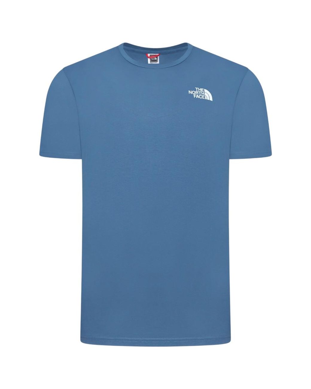 The North Face Blue Simple Dome T Shirt Cotton for men