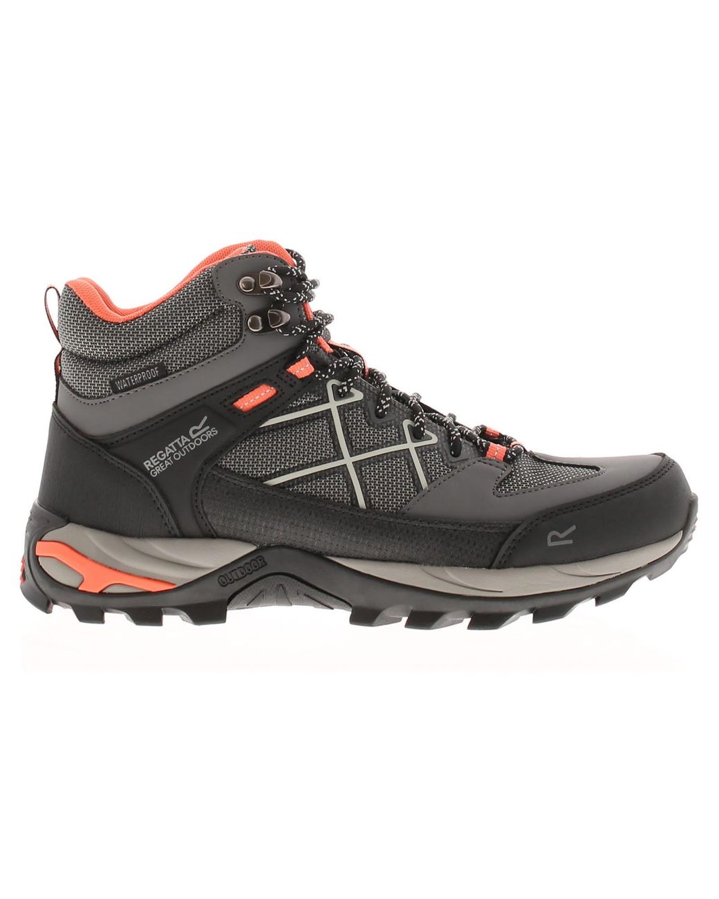 Regatta Black Walking Boots Waterproof Ladys Samaris Iii Bo Lace Up