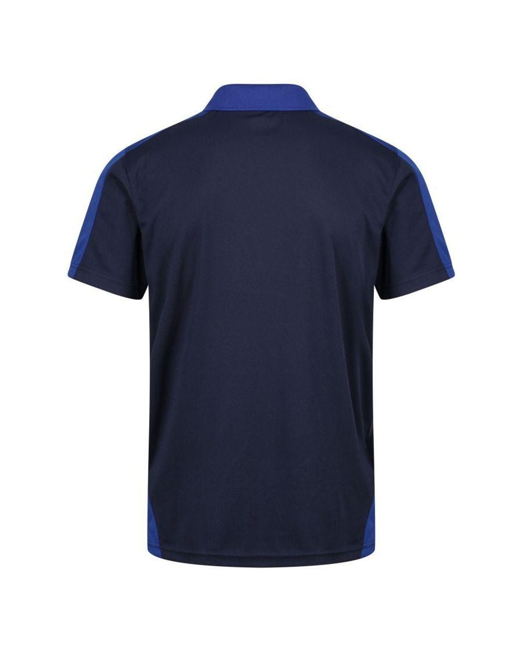 Regatta Blue Contrast Coolweave Pique Polo Shirt /New Royal)