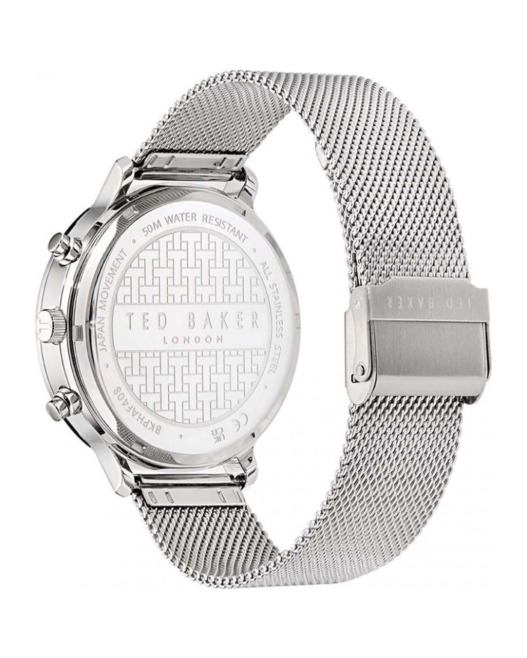 Ted Baker Gray Bkphaf408 Haarvin Watch for men
