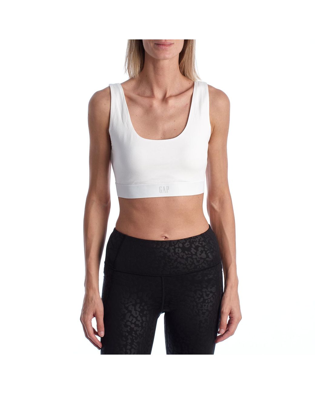 Gap Black Cotton Bralette Bra 655078