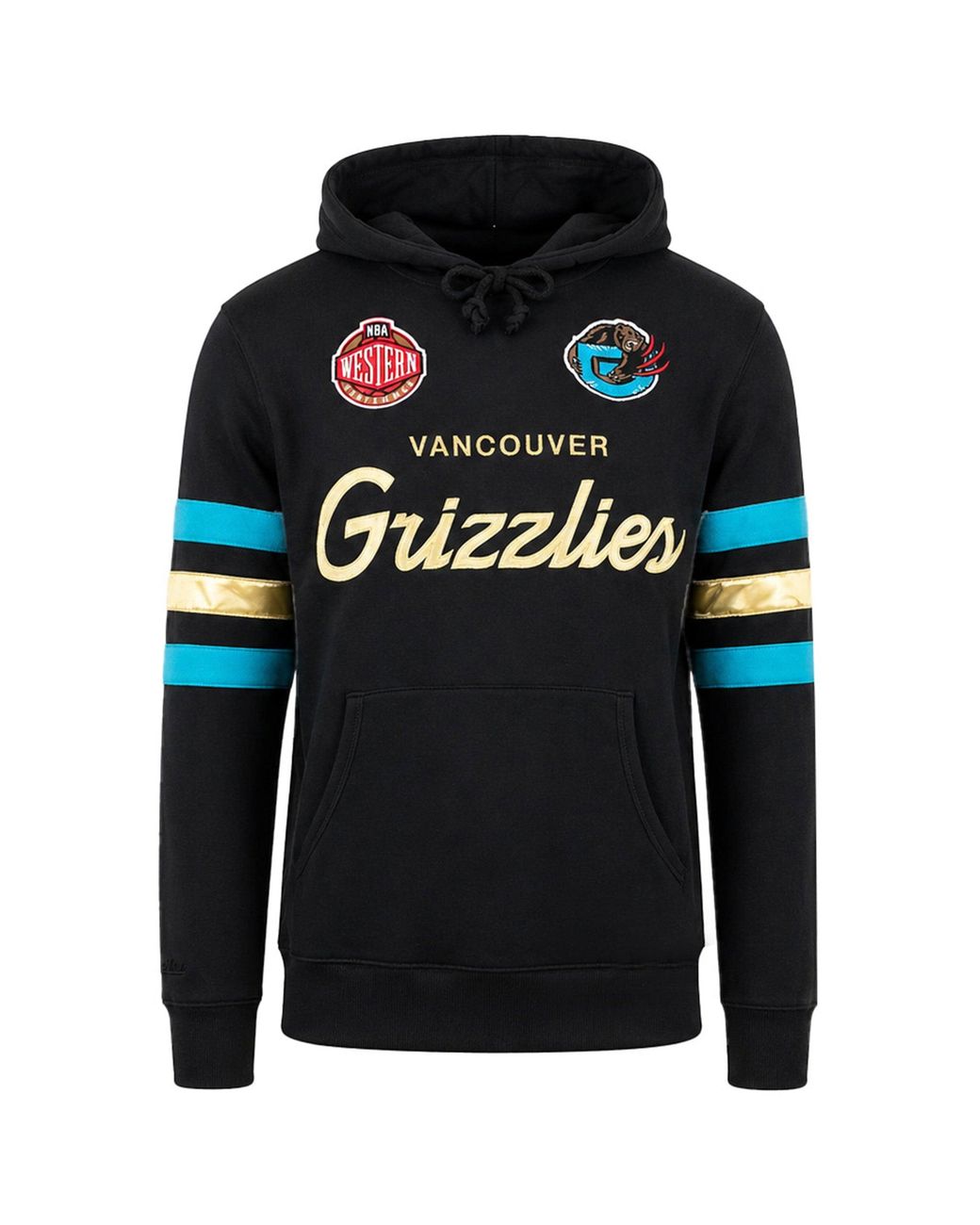 Mitchell & Ness Blue Nba Vancouver Grizzlies Championship Hoodie for men