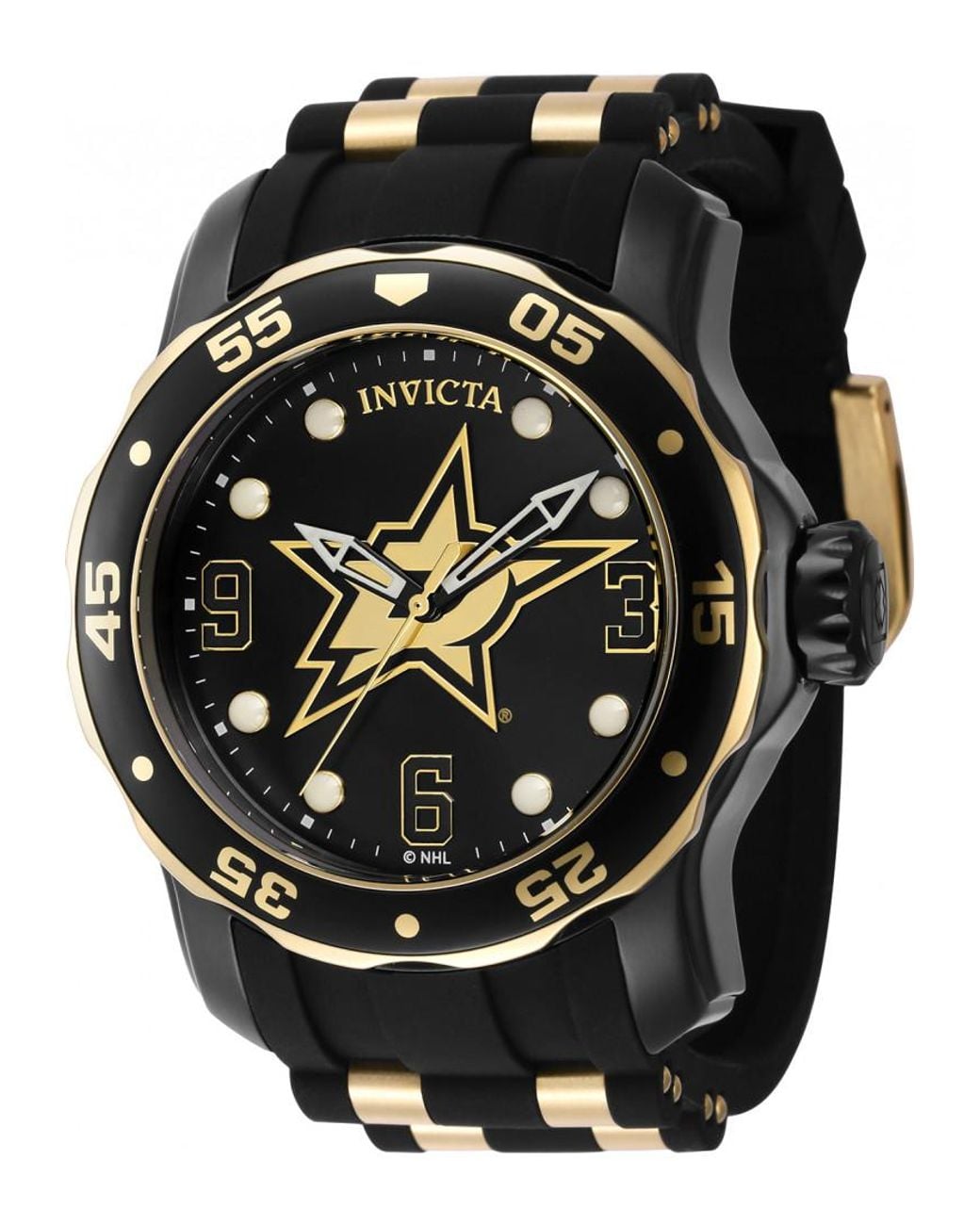 INVICTA WATCH Black In-42325 Nhl Watch for men