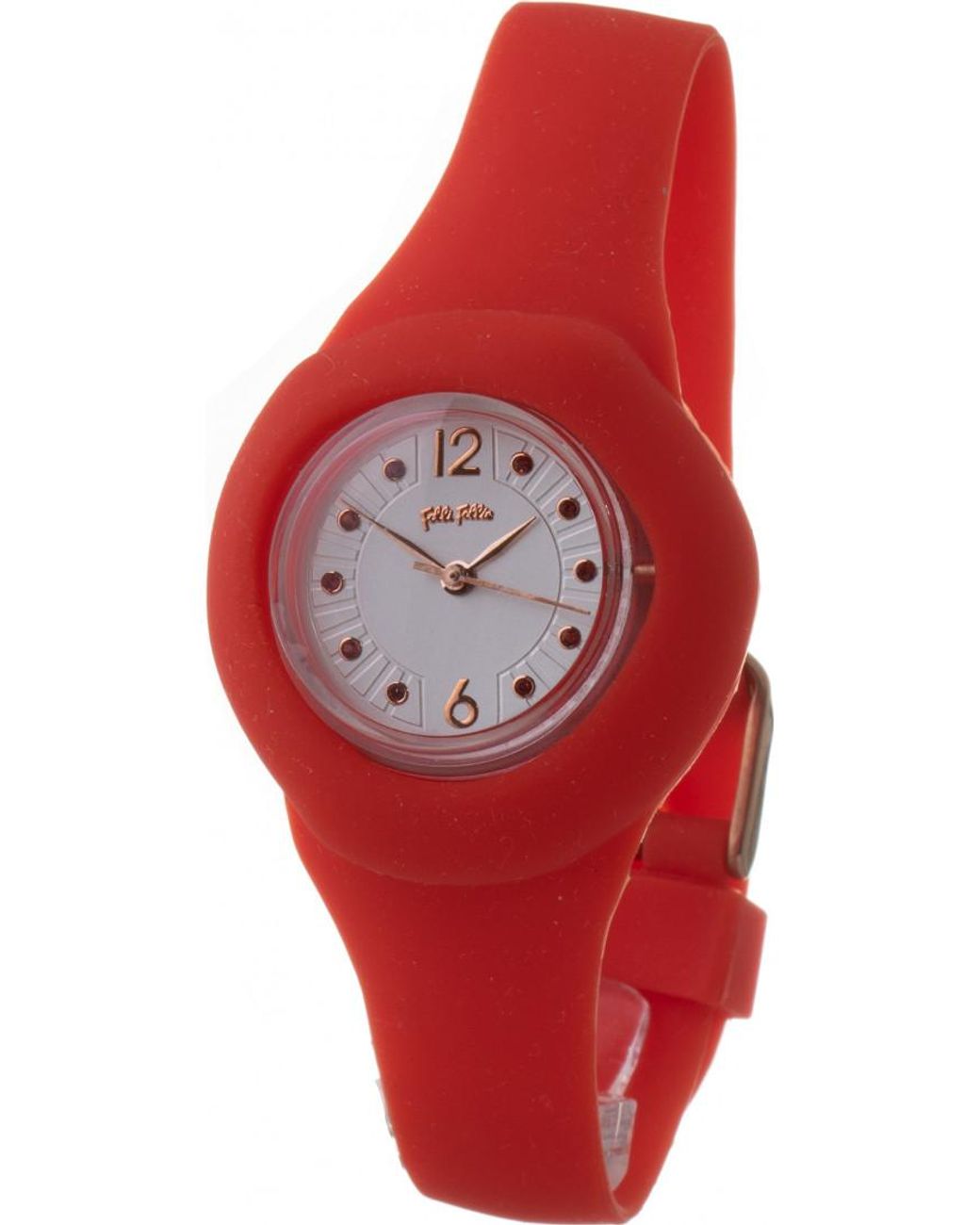 Folli Follie Red Wf15P042Zsr Ladies Watch