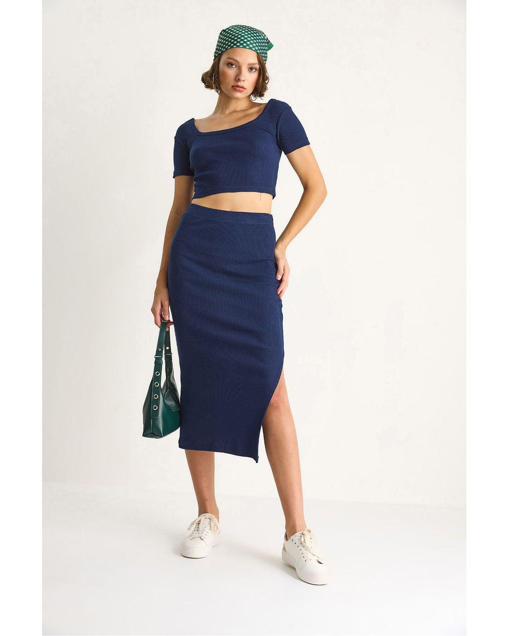 Bianco Lucci Blue Basic Top-Rock-Set