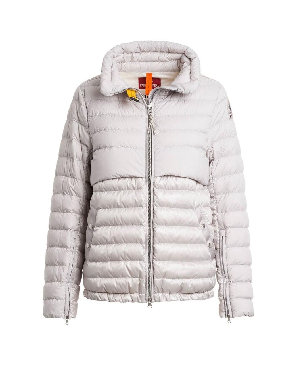 Parajumpers Gray Saya Dawn Down Jacket Nylon