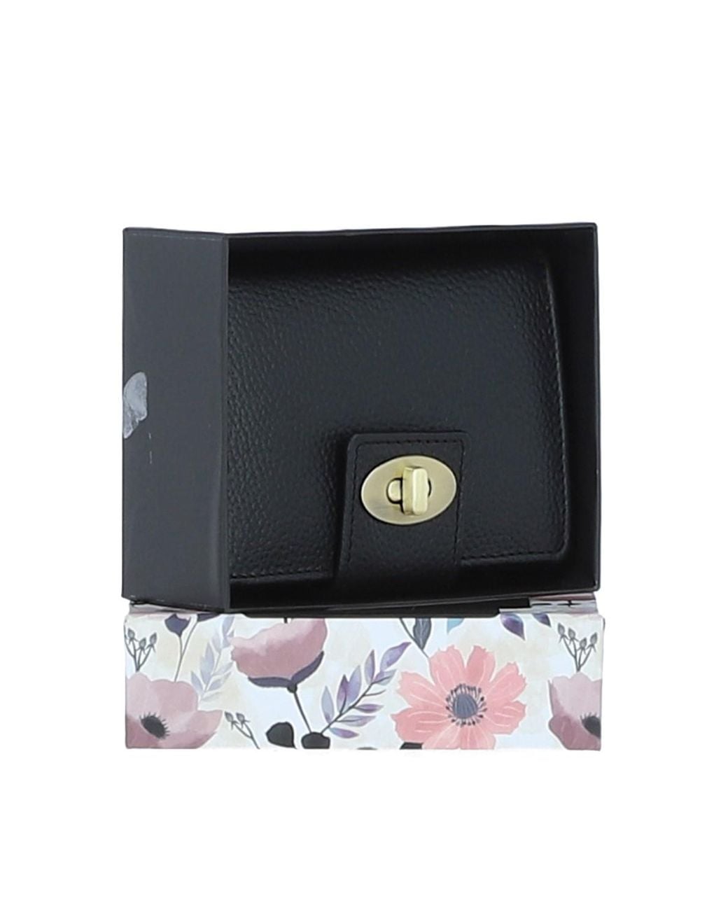 Ashwood Leather Black Elegant Real Purse