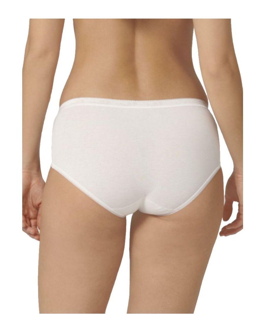 Sloggi White Basic+ Midi 2 Pack Briefs