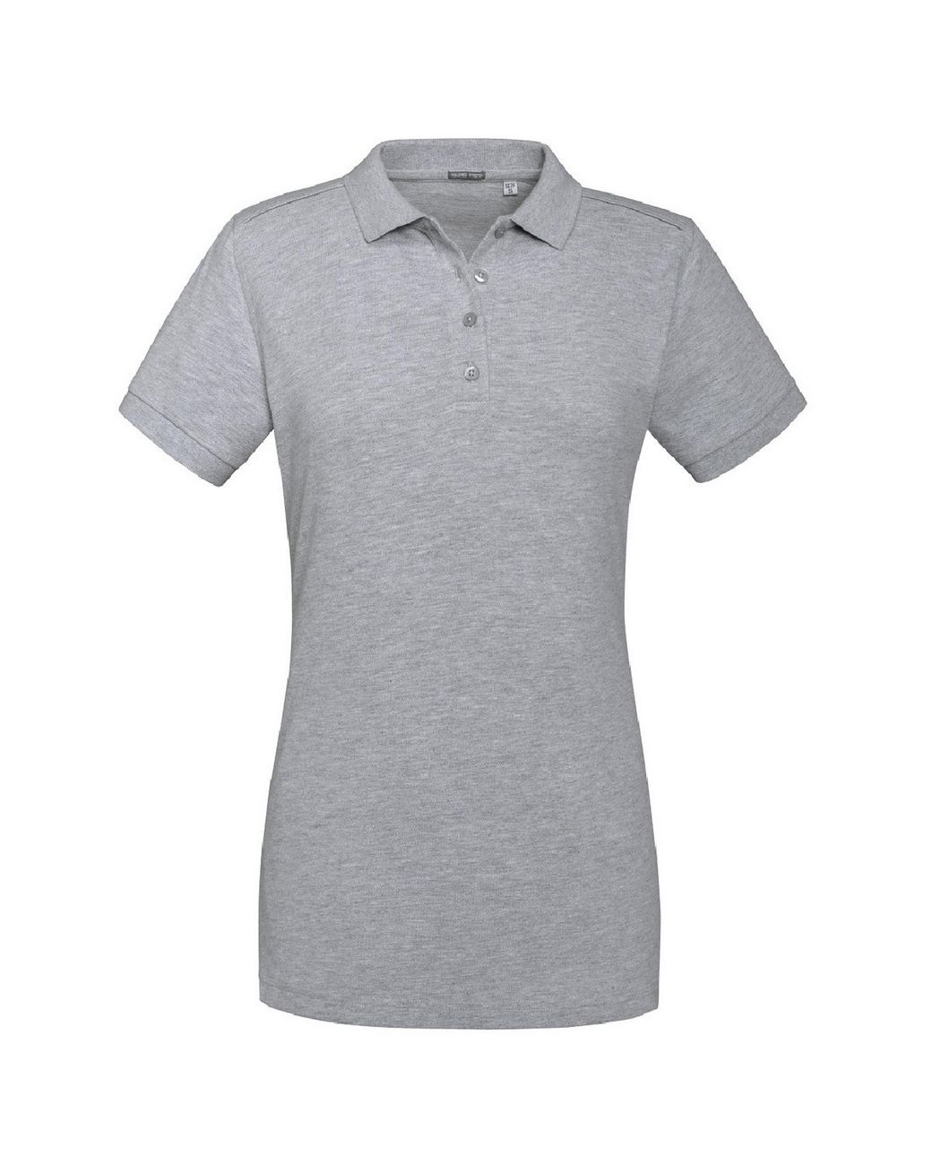 Russell Gray Ladies Tailored Stretch Polo (Light Oxford)