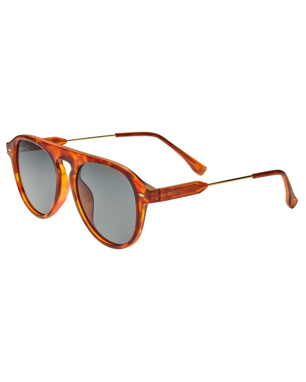 Simplify Brown Carter Polarized Sunglasses