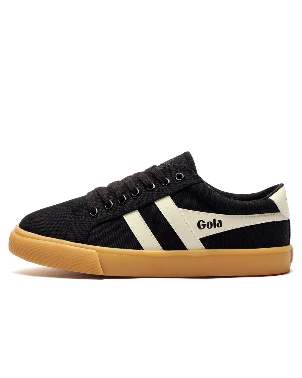 Gola Black Classics Varsity Vegan Trainers for men