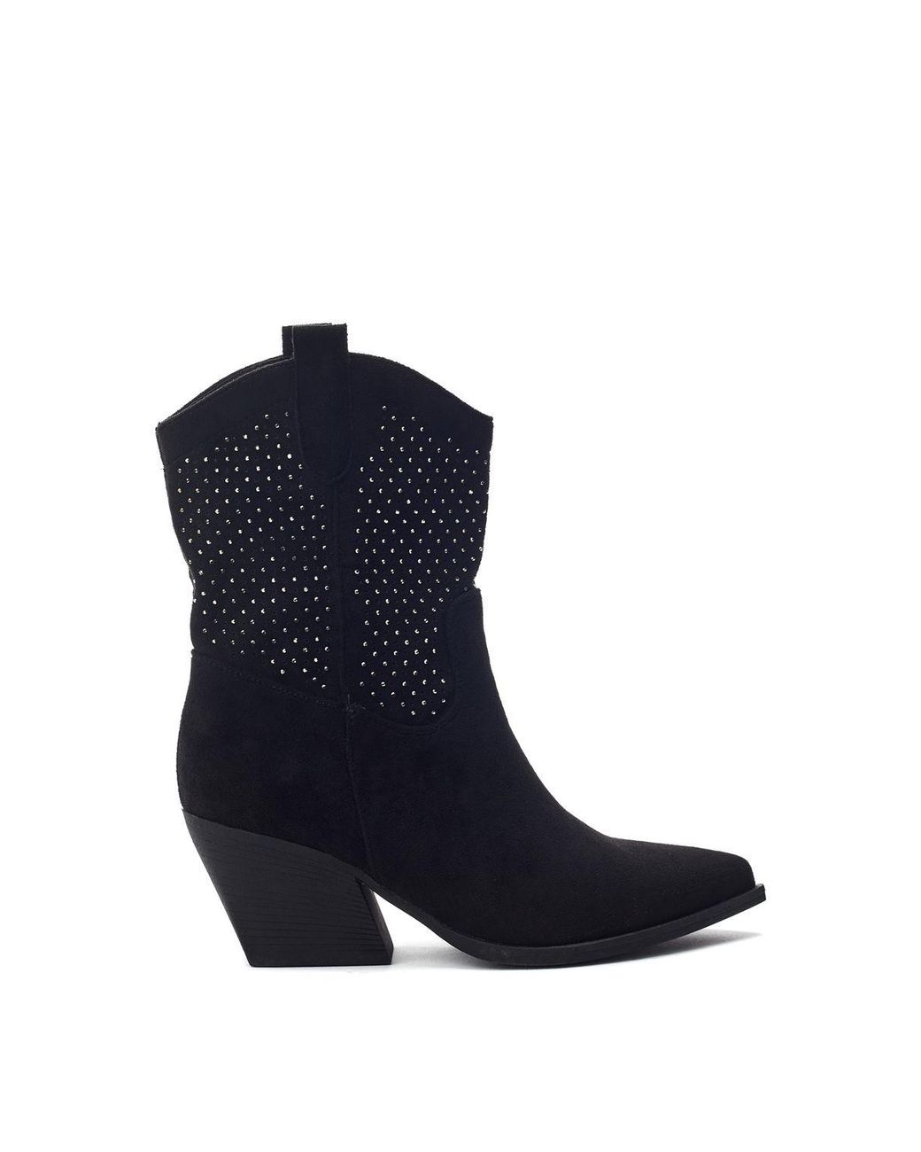 b.soleful Blue Gailaen Boots Faux Leather