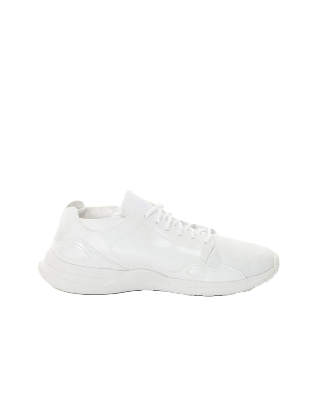 Le Coq Sportif White Lcs R Flow Trainers Leather