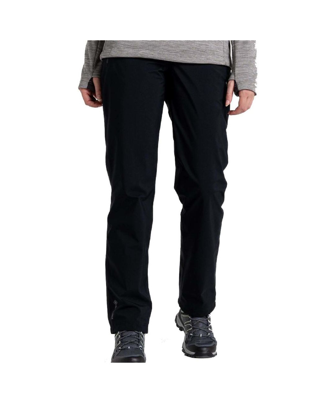 Craghoppers Black Jullio Gore Tex Walking Trousers