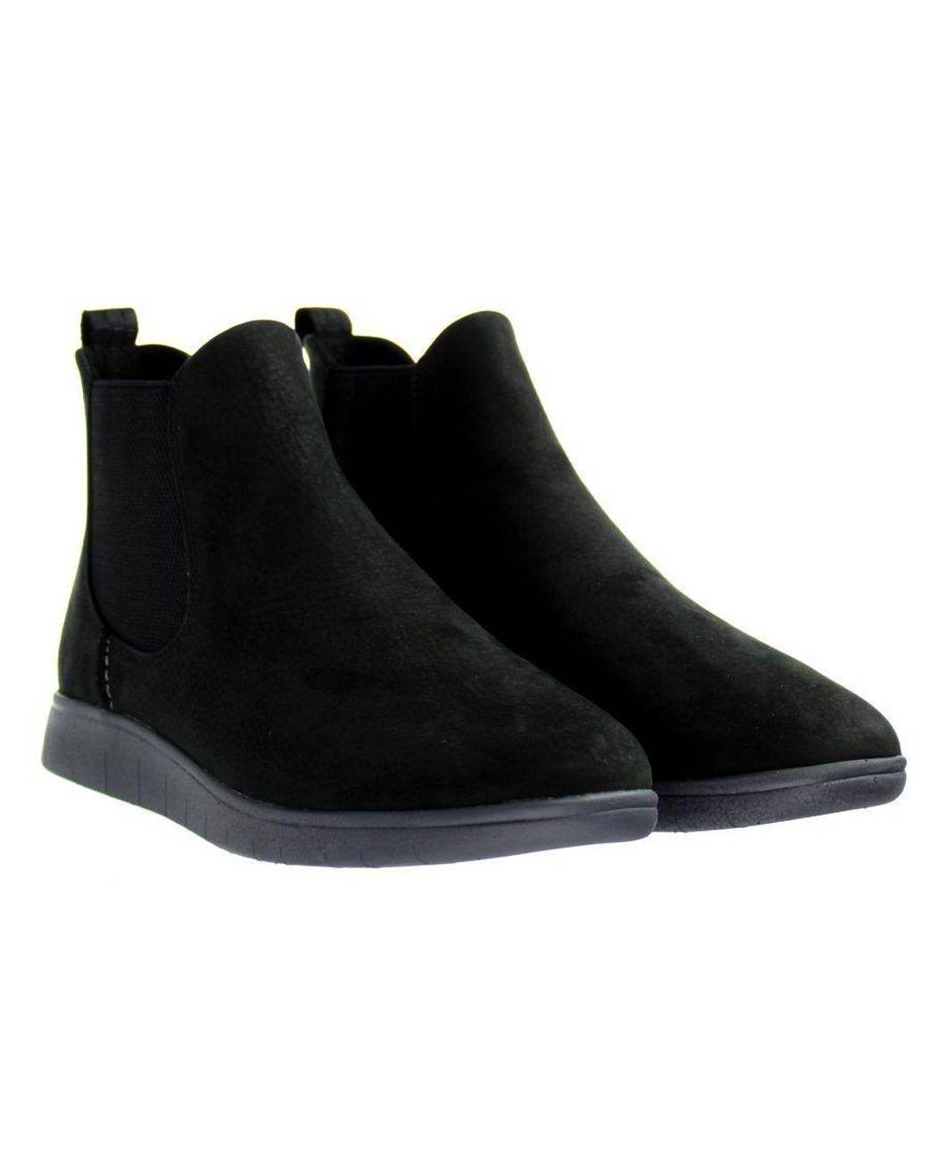Sperry Top-Sider Black Coastal Pw Chelsea Boots Leather