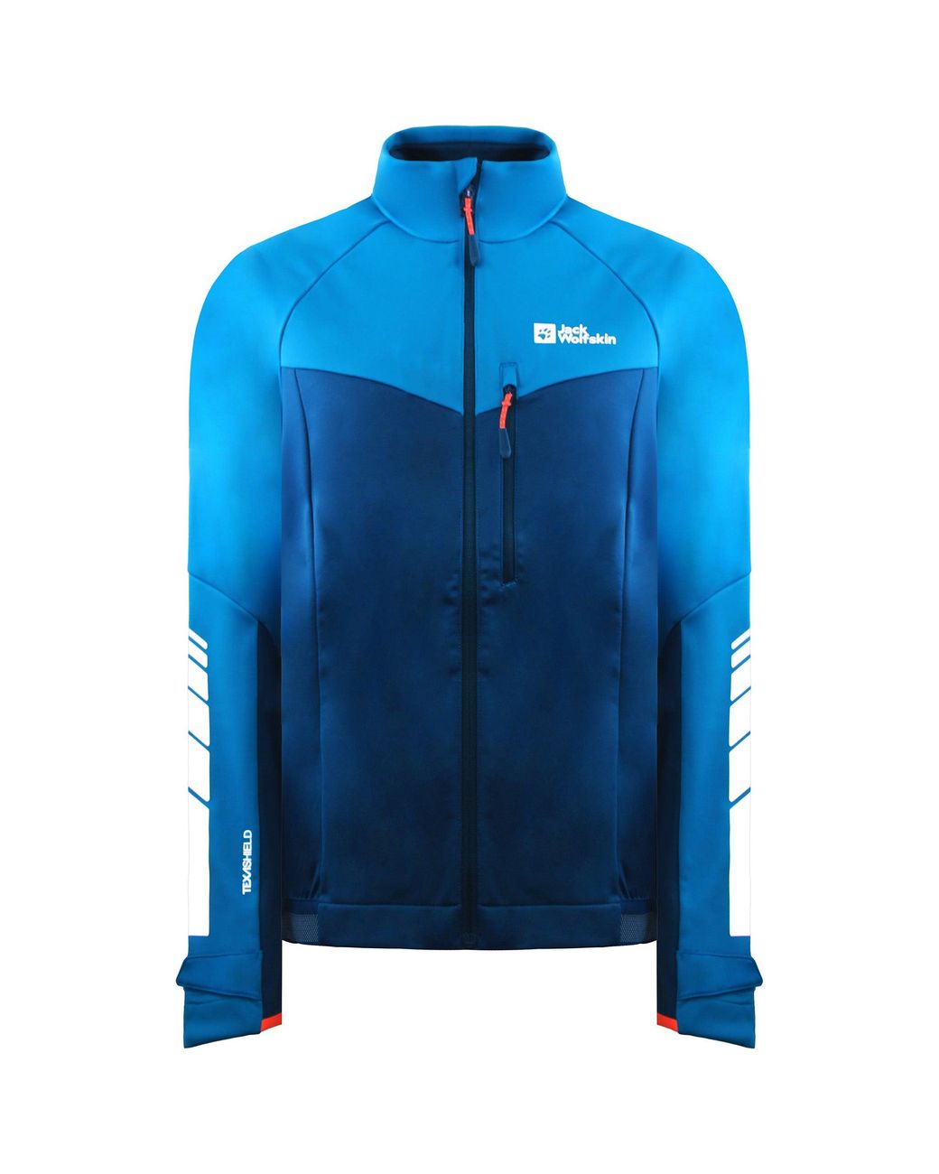 Jack Wolfskin Blue Morobbia Softshell Jacket