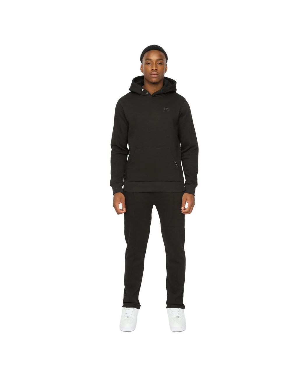 Duck and Cover Black Chattamere Hoodie & Bottom Set for men