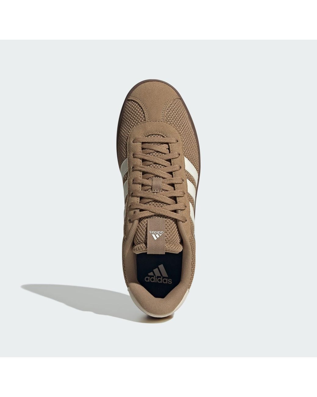 Adidas Brown Vl Court 3.0 Shoes for men