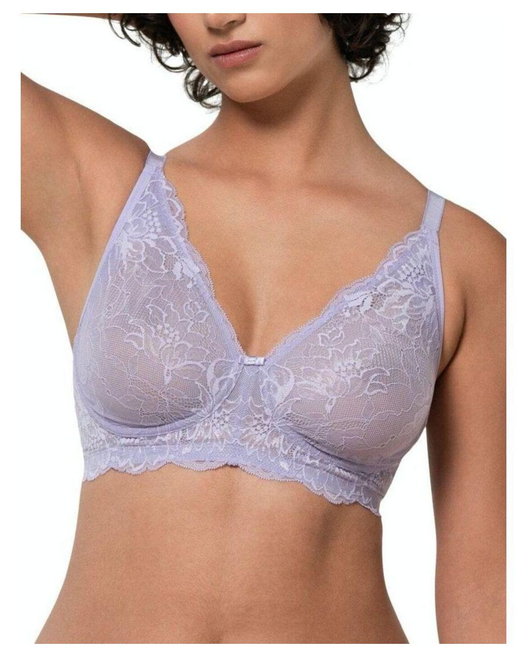 Triumph 10210687 Amourette Charm Non Wired Bra in Blue Lyst UK