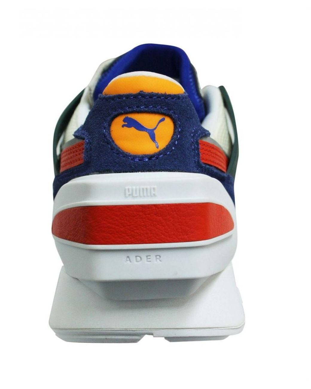 PUMA Blue Rs-1 Ader Error Textile Lace Up Off Trainers 369537 01 for men