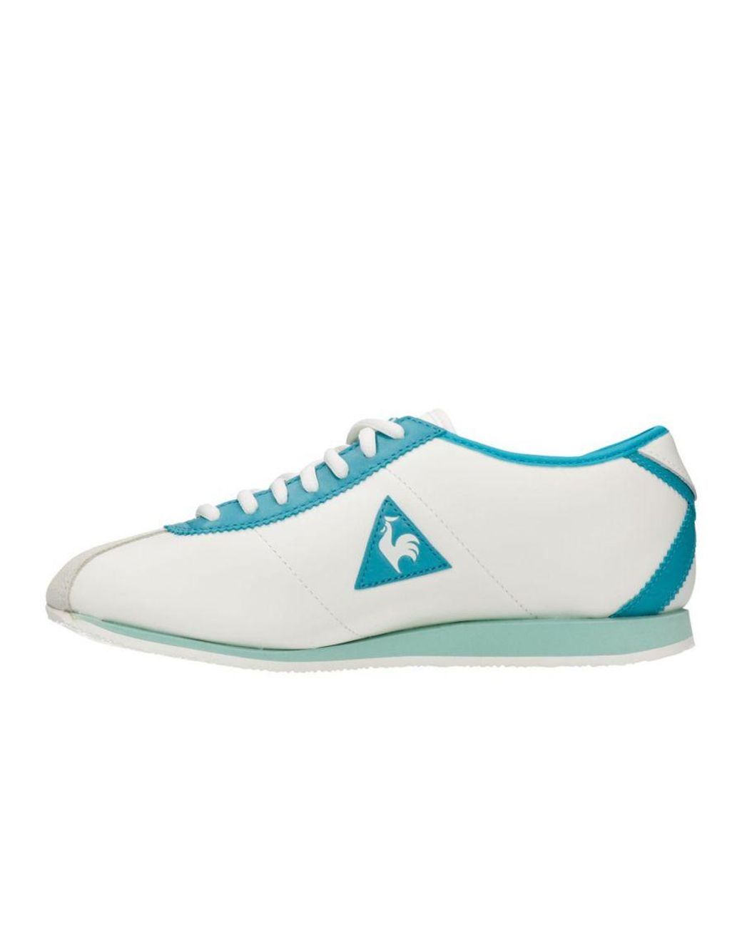Le Coq Sportif Blue Marshmallow Trainers Leather