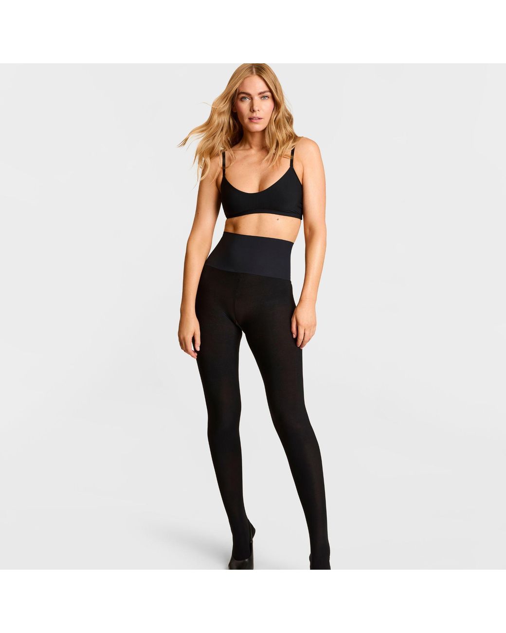 Commando Black Eclipse Opaque Tights