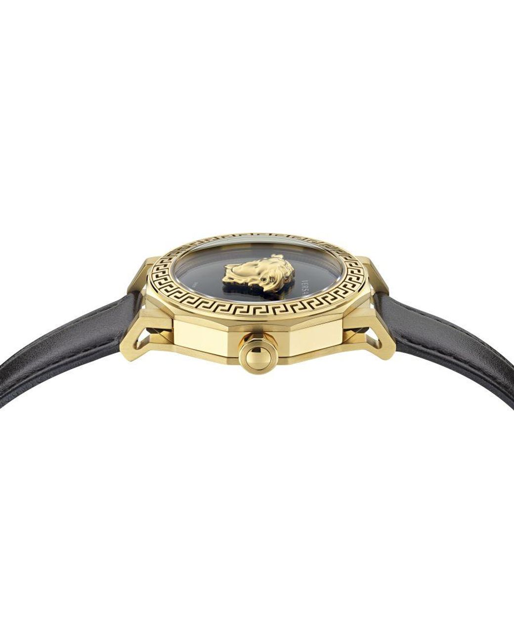 Versace Metallic Medusa Deco Watch Ve7B00223 Leather (Archived)