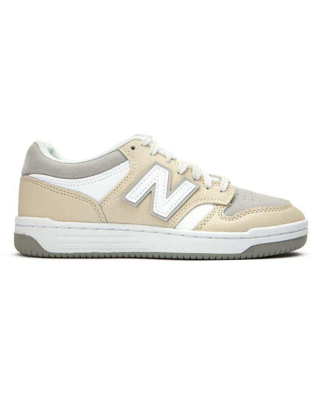 New Balance White 480 Trainers