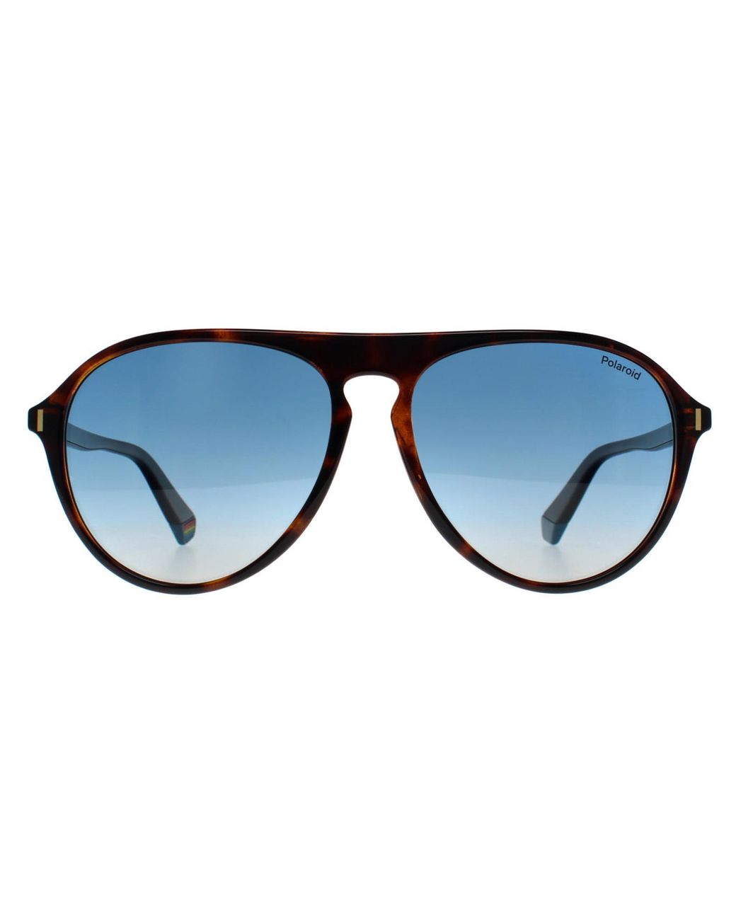 Polaroid Blue Aviator Havana Gradient Polarized Pld 6225/S