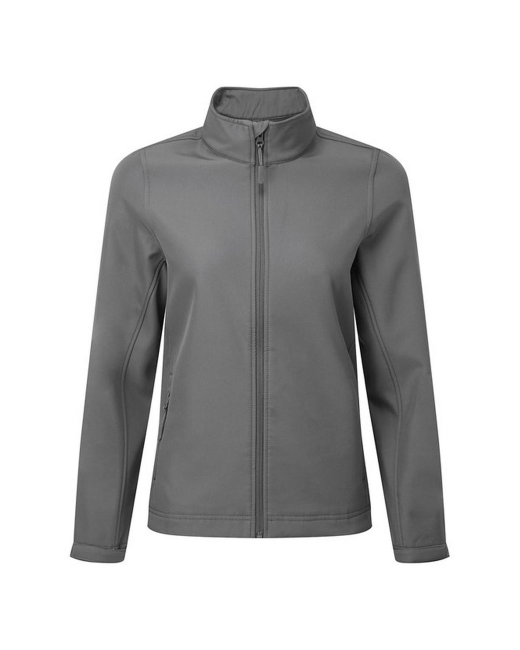 PREMIER Windchecker Gerecycled Printable Soft Shell Jacket (Donkergrijs) in het Gray