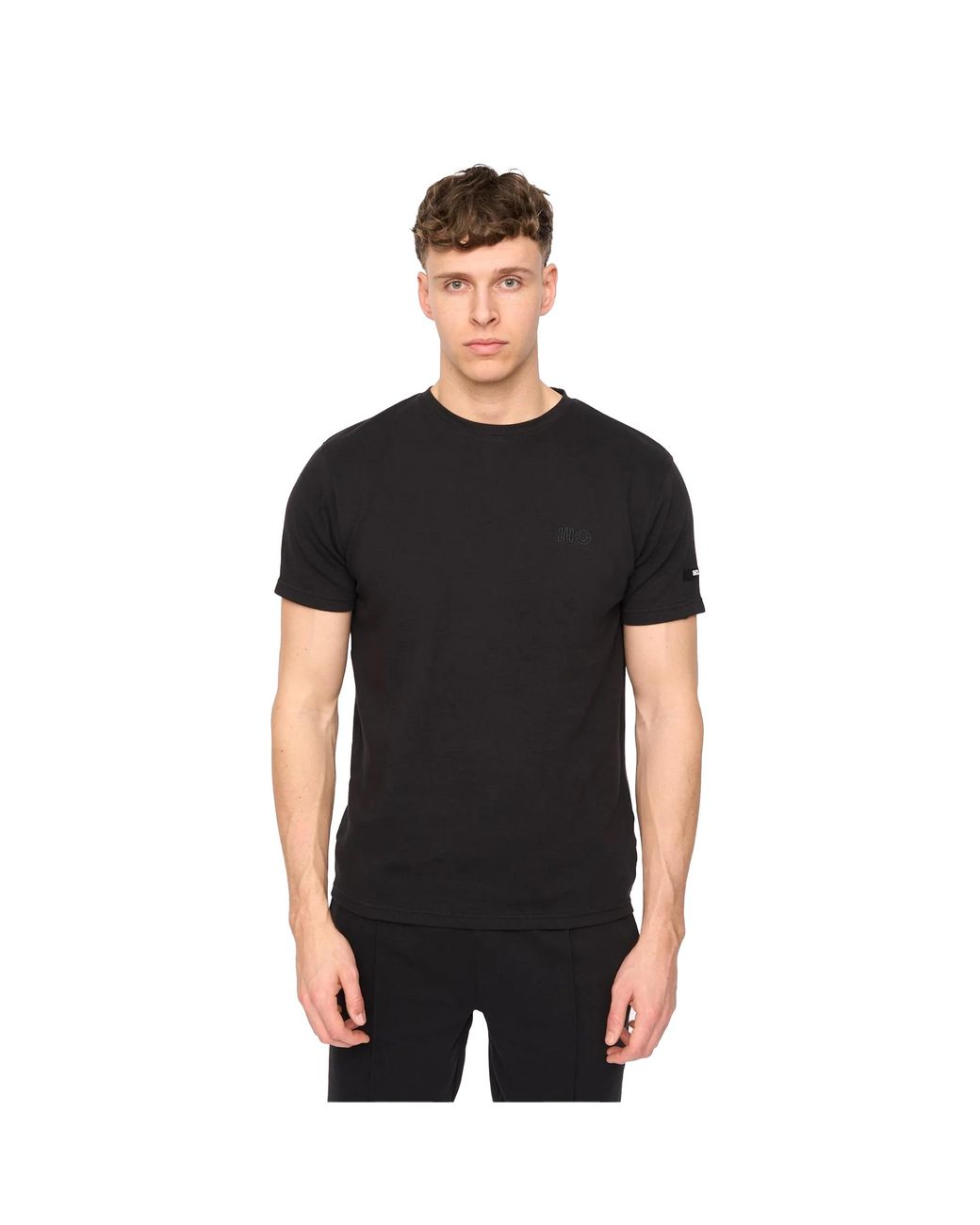 Duck and Cover Black Sherborn T-Shirt for men