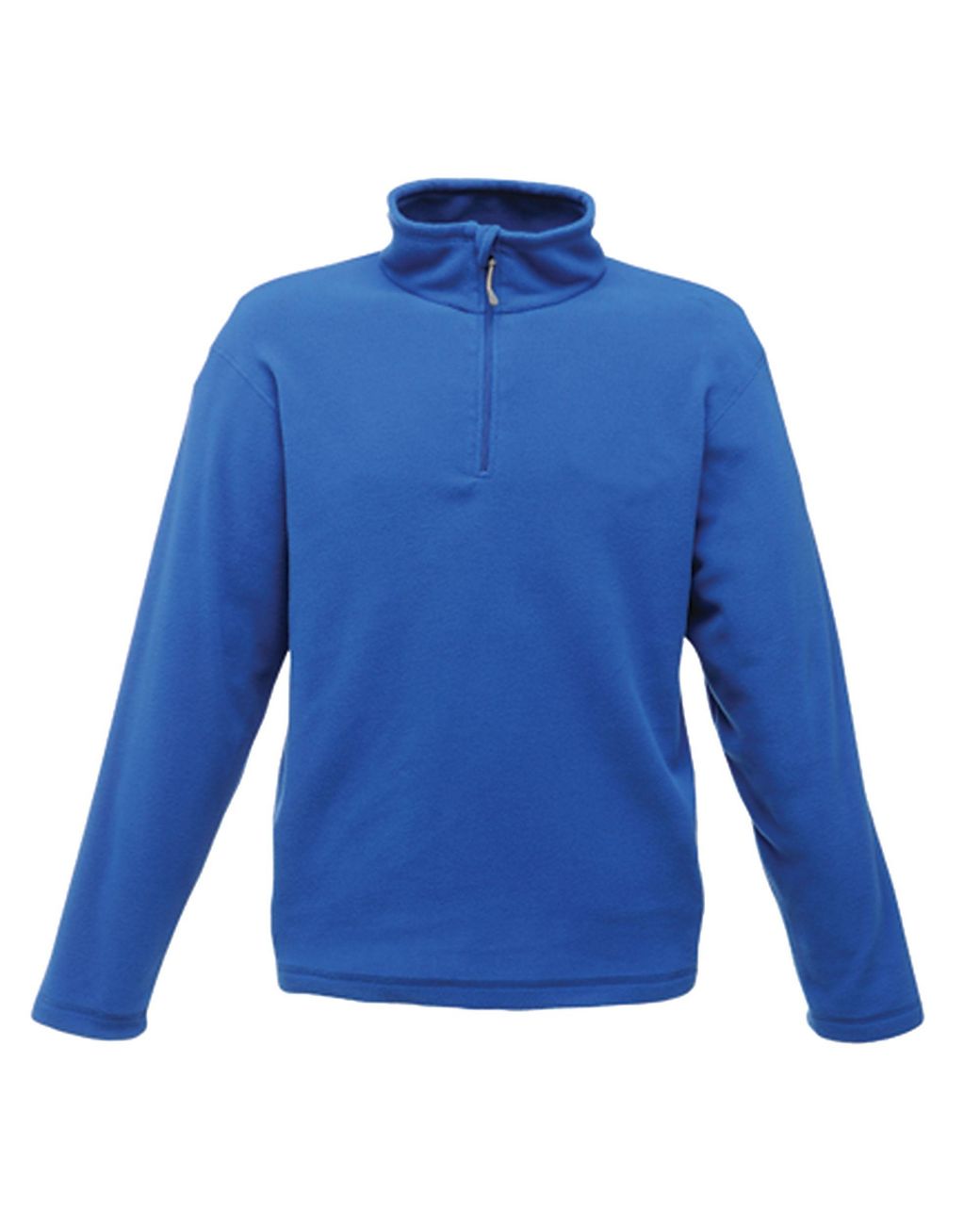 Regatta Blue Micro Zip Neck Fleece Top for men