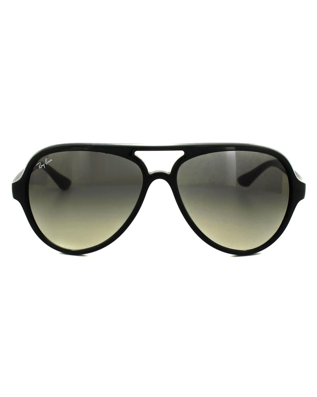Ray-Ban Brown Retro Aviator Gradient Sunglasses