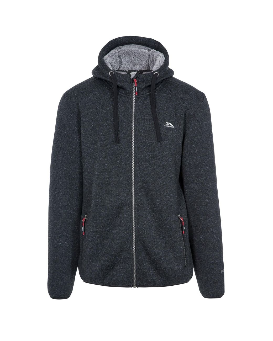 Trespass Blue Tableypipe Fleece Jacket for men