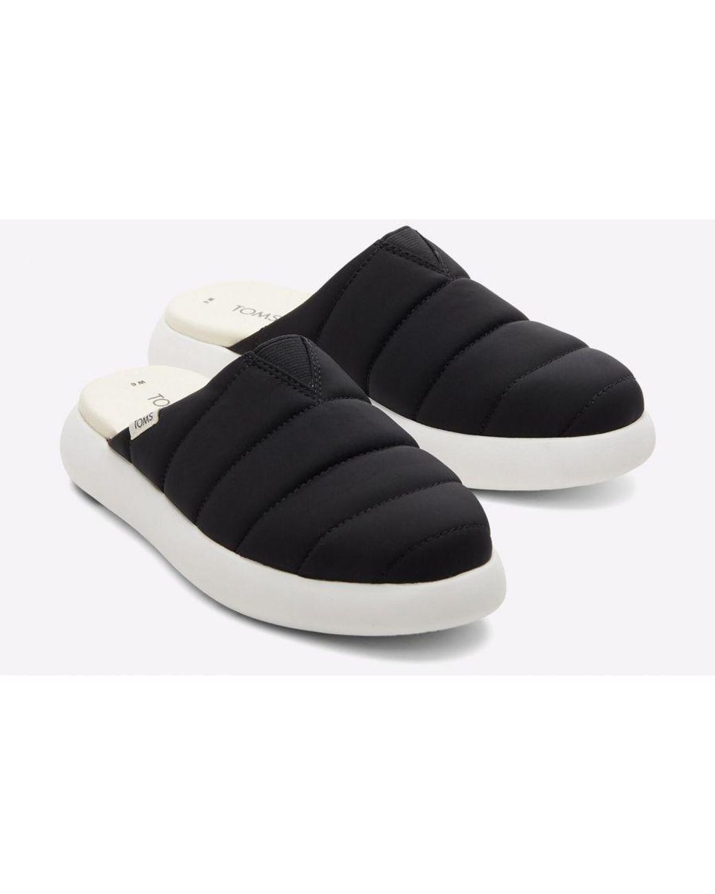TOMS Black Alpargata Mallow Mule